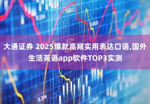 大通证券 2025爆款高频实用表达口语,国外生活英语app软件TOP3实测